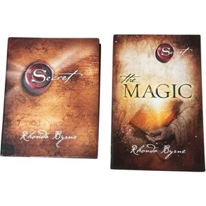 The Secret & The Magic by Rhonda Byrne Law of Attraction Success - LOT, 2 BOOKS